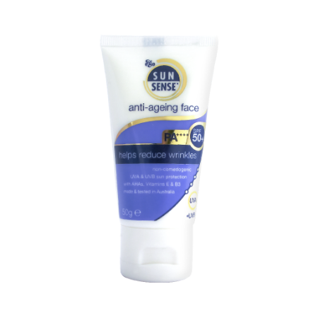 لوسیون ضد آفتاب ایگو سری سان سنس آنتی ایج +SPF50 وزن ۵۰ گرم