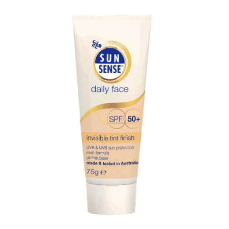 کرم ضد آفتاب ایگو سری سان سنس دیلی فیس ⁺SPF50 وزن ۷۵ گرم