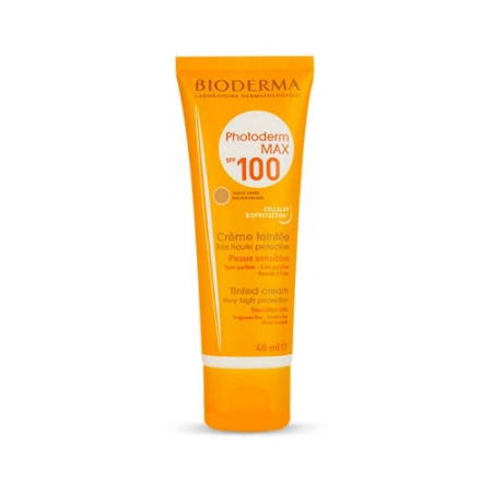 کرم ضد آفتاب بایودرما سری فتودرم مکس بژ روشن با SPF100 حجم ۴۰ میلی لیتر
