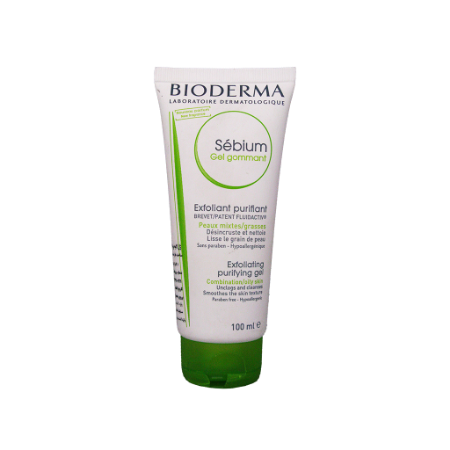 ژل لایه بردار بایودرما سری سبیوم گمانت حجم 100 میلی لیتر