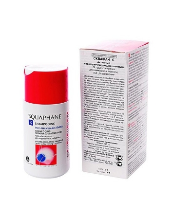 شامپو ضد شوره بایورگا سری اسکوافن اس حجم 125 میلی لیتر