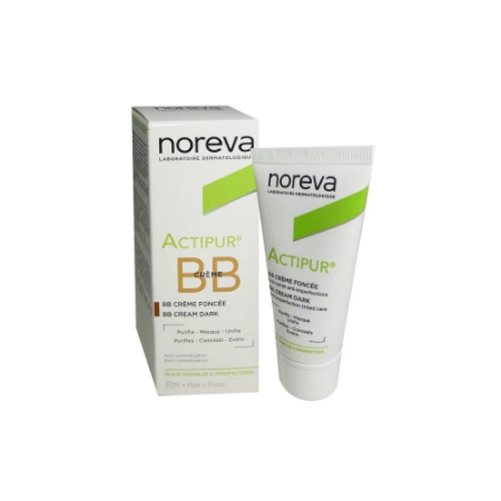 کرم بی بی ضد جوش رنگی تیره نوروا اکتی پور حجم 30 میلی لیتر