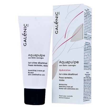 ژل کرم مرطوب کننده گلنیک سری آکوا پالپ حجم ۴۰ میلی لیتر