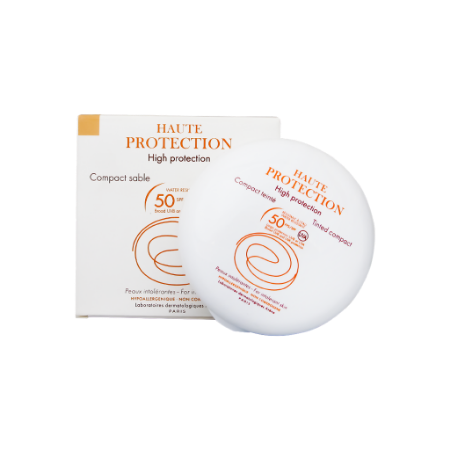 کرم پودر فشرده ضد آفتاب مینرال اون SPF50 رنگ بژ۱۰ گرم