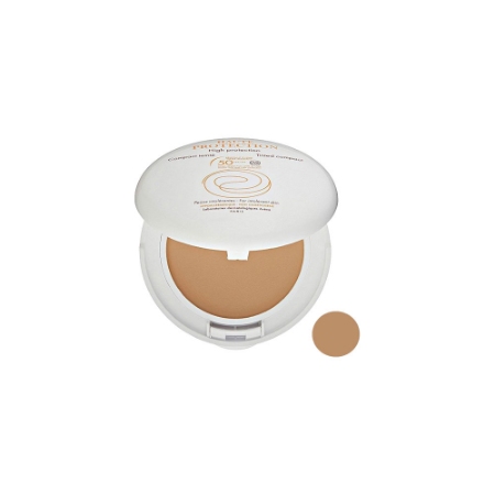 کرم پودر فشرده ضد آفتاب مینرال اون SPF50 رنگ عسلی تیره 10 گرم