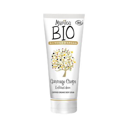 اسکراب بدن لایه بردار ماریلو بایو روغن آرگان حجم ۷۵ میلی لیتر