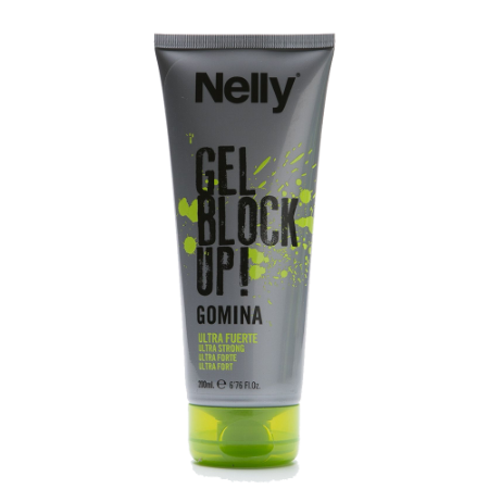 ژل مو فوق قوی نلی بلاک آپ حجم ۲۰۰ میلی لیتر