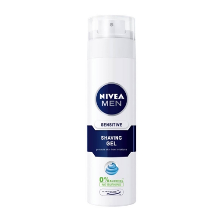 ژل اصلاح مردانه نیوآ مدل سنسیتیو حجم 200 میلی لیتر