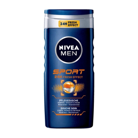 ژل استحمام ورزشی آقایان نیوآ حجم 250 میلی لیتر