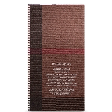 تصویر  ادو تویلت مردانه باربری مدل London حجم ۱۰۰ میلی لیتر