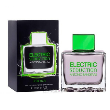 ادو تویلت مردانه آنتونیو باندراس مدل Electric In Black حجم 100 میلی لیتر