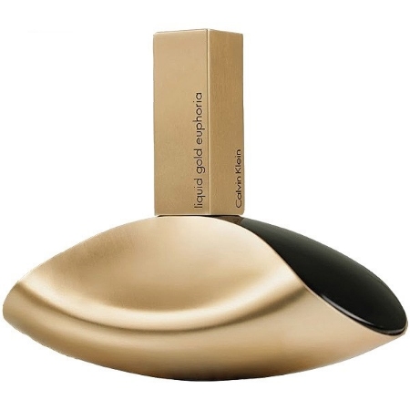 ادو پرفیوم زنانه کلوین کلاین لیکویید گلد ایفوریا Calvin Klein Liquid Gold Euphoria Eau De Parfum For Women-100ml