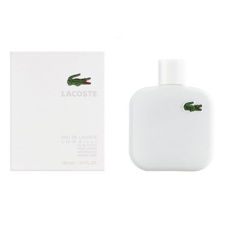ادو تویلت مردانه لاکاست Lacoste L.12.12 Blanc Eau De Toilette For Men 100ml