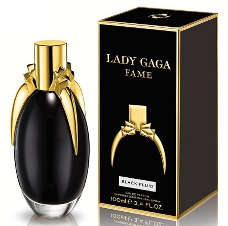 ادو پرفیوم زنانه لیدی گاگا مدل فیم Lady Gaga Fame Black Fluid Eau De Parfum For Women 100ml