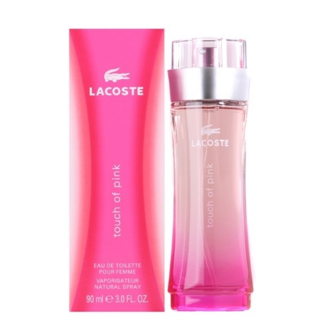 ادو تویلت زنانه لاکاست Lacoste Touch Of Pink Eau De Toilette For Women 90ml