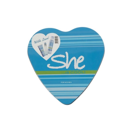 ست ادو تویلت زنانه شی مدل Cool حجم 50 میلی لیتر