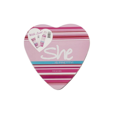 ست ادو تویلت زنانه شی مدل Pretty حجم ۵۰ میلی لیتر