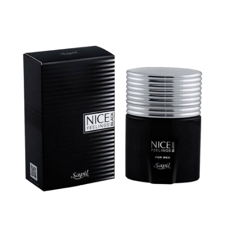 ادو تویلت مردانه ساپیل مدل نایس بلک حجم ۱۰۰ml