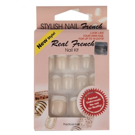 ناخن مصنوعی تریتون Triton Real French NDN-1518-5512 Nail Extension