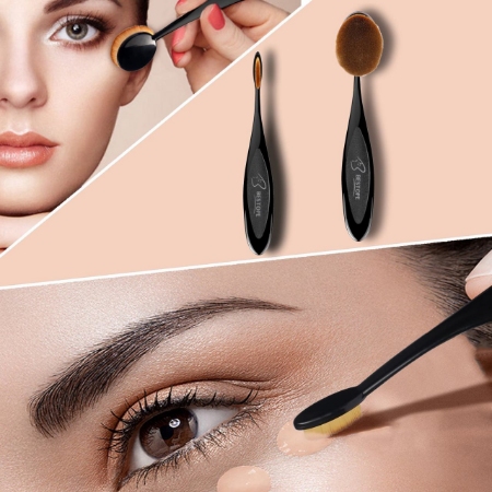 ست براش آرایشی حرفه ای لورنزو 10 عددی