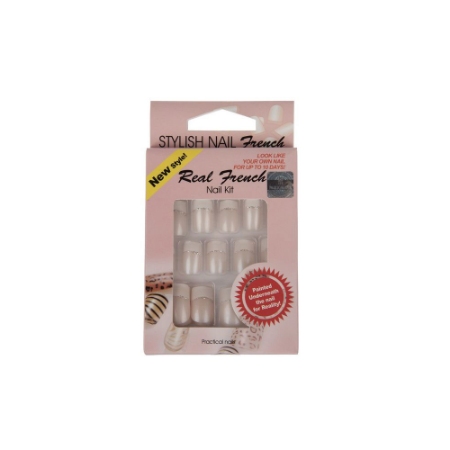 ناخن مصنوعی تریتون سری Real French مدل NDN 1518 5522