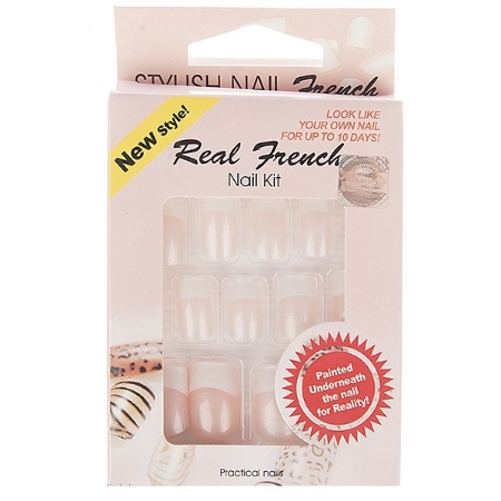 ناخن مصنوعی تریتون Triton Real French NDN-1518-5550 Nail Extension