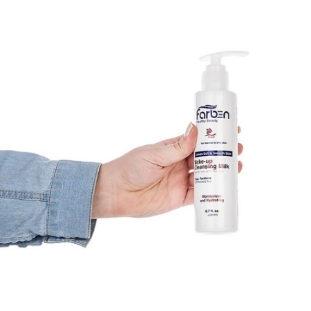 شیر پاک کن فاربن مناسب پوستهای خشک و معمولی حاوی روغن آرگان حجم ۲۰۰ میلی لیتر