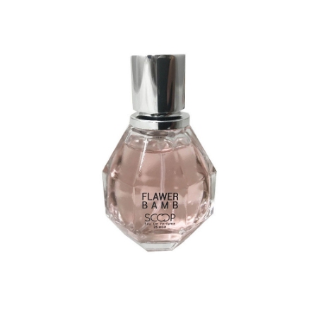 عطر جیبی زنانه اسکوپ مدل FLOWER BOMB حجم ۲۵ میلی لیتر