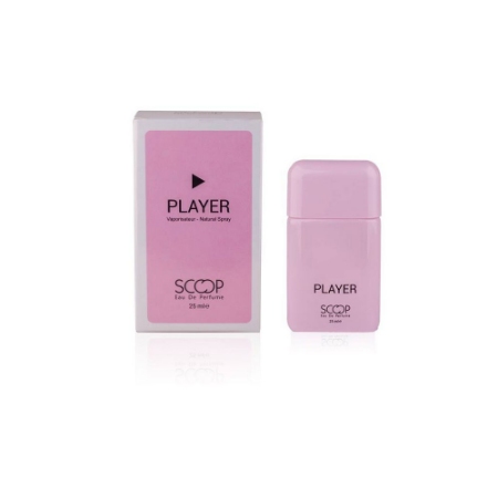 عطر جیبی زنانه اسکوپ مدل Player حجم 25 میلی لیتر