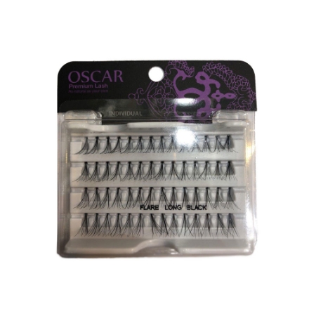 مژه مصنوعی تکی اسکار مدل با گره بلند