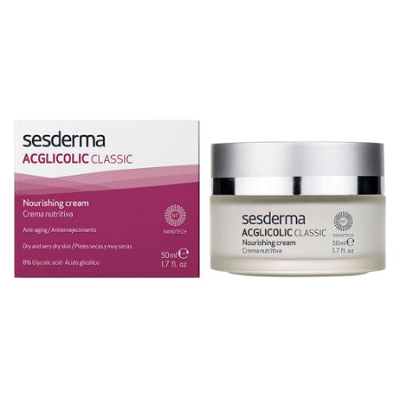 کرم مغذی سسدرما ای سی گلیکولیک کلاسیک حجم ۵۰ میلی لیتر