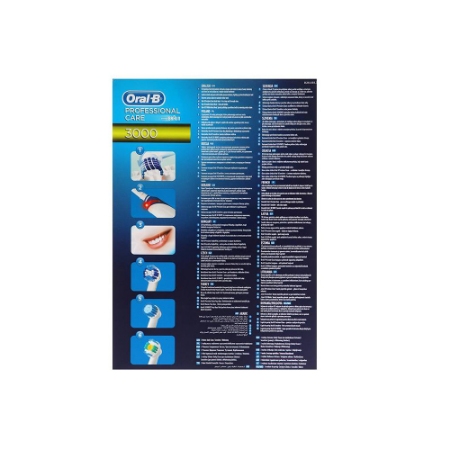 مسواک برقی اورال بی مدل Professional Care 3000 D20.535.3