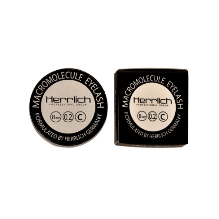 مژه طبیعی هرلیچ کاسه ای سایز 8