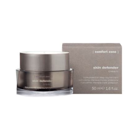 کرم روز مغذی کامفورت زون سری اسکین دیفندر حجم 50 میلی لیتر