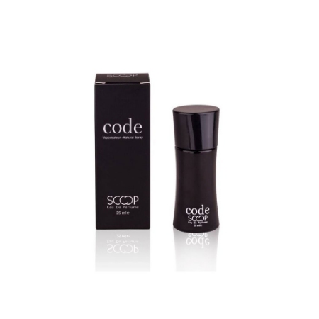 عطر جیبی مردانه اسکوپ مدل Code حجم 25 میلی لیتر