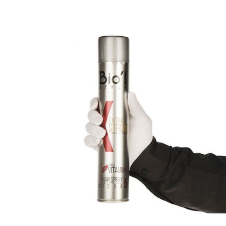 اسپری نگهدارنده حالت مو بیول مدل Extra Strong حجم 500 میلی لیتر