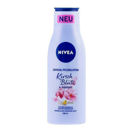 لوسیون بدن نیوآ حاوی شکوفه های گیلاس حجم 200 میلی لیتر