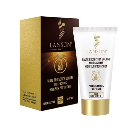 فلویید ضد آفتاب لانسون مدل Multi action شماره 2 حجم 40 میلی‌لیتر