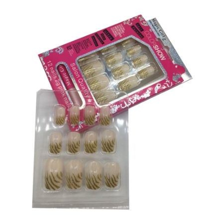 ناخن مصنوعی مجیک گرل مدل 106 بسته 12 عددی