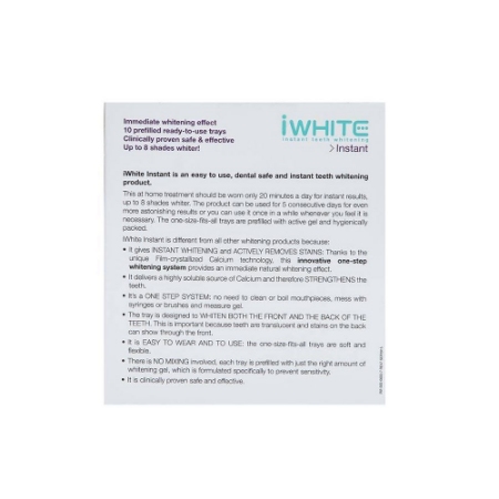 پک سفید کننده دندان آی وایت بسته ۱۰ عددی
