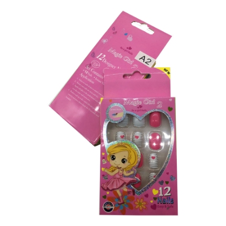 ناخن مصنوعی کودک مجیک گرل مدل A2