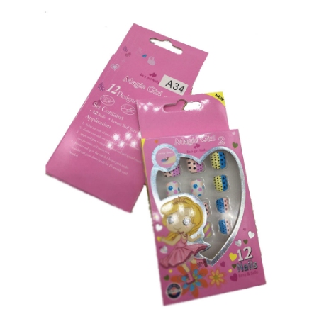 ناخن مصنوعی کودک مجیک گرل مدل 34