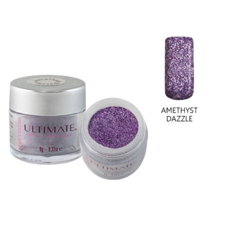 پودر کاشت ناخن آی بی آی مدل Amethyst Dazzle وزن 9 گرم
