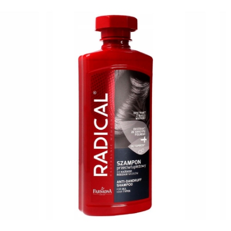 تصویر  شامپو ضد ریزش و ضد شوره فارمونا مدل Radical