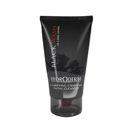 ژل شستشوی صورت هیدرودرم حاوی ذغال فعال حجم 150 میلی لیتر
