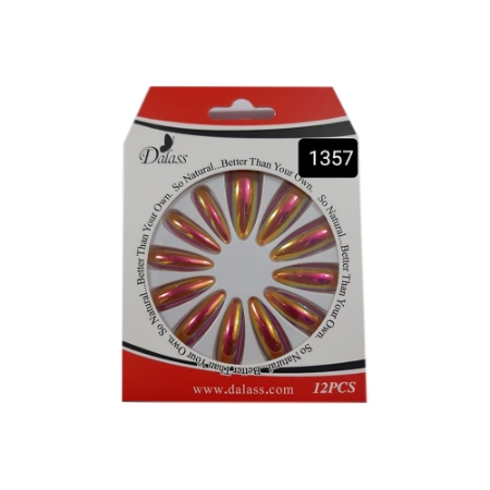 ناخن مصنوعی دالاس مدل کروم یو وی 1357