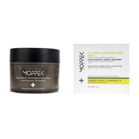 ماسک موهای رنگ شده و آسیب دیده موپک حجم 300 میلی لیتر