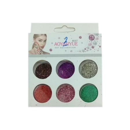 دیزاین ناخن 6 تایی شماره 2