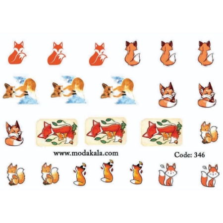 لنز ناخن شماره 346