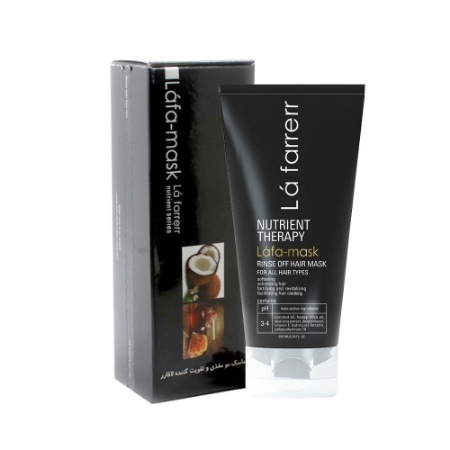 ماسک مو مغذی و تقویت کننده لافارر مخصوص انواع مو حجم 200 میلی لیتر